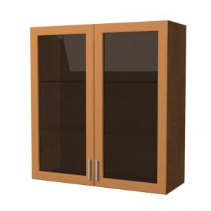 Кухонный шкаф витрина с 2 полками 960x900x315 фото 4